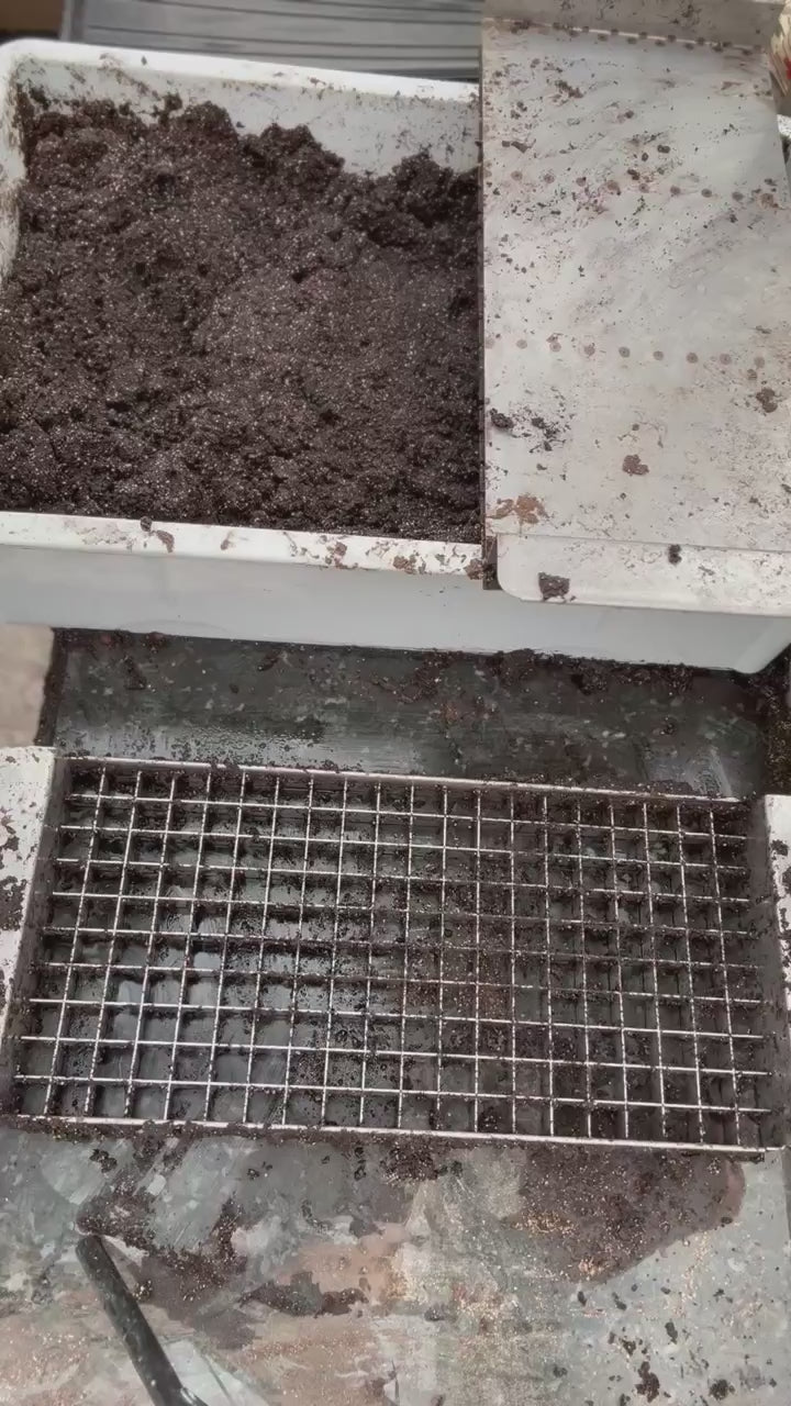 How to use the Commercial soil blocker — full start-to-finish demo (no sound)